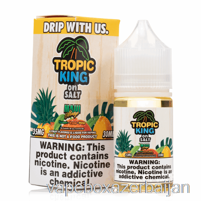 Vape Azerbaijan Maui Mango - Tropic King On Salt - 30mL 35mg